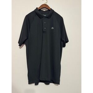 Lacoste Sport Mens Ultra Dry Performance Polo Shirt Black Regular Fit XXL FR 7